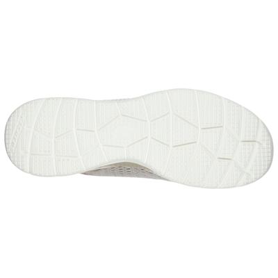 Sneaker SKECHERS "BOUNTIFUL - QUICK PATH", Damen, Gr. 39, grau (taupe), Textil, Lederimitat, sportlich, Schuhe, Freizeitschuh, Halbschuh, Schnürschuh mit gepolsterter Innensohle Image
