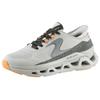 Slip-On Sneaker SKECHERS "GLIDE-STEP ALTUS", Herren, Gr. 39, grau (hellgrau, dunkelgrau), Mesh, Lederimitat, kontrastfarbene Details, sportlich, Schuhe, Slipper, Freizeitschuh, Halbschuh zum Schlupfen