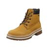 Schnürstiefel TOM TAILOR "Tom Tailor Stiefel Lederimitat/Textil", Herren, Gr. 42, braun (camel), Lederimitat, Textil, casual, Schuhe