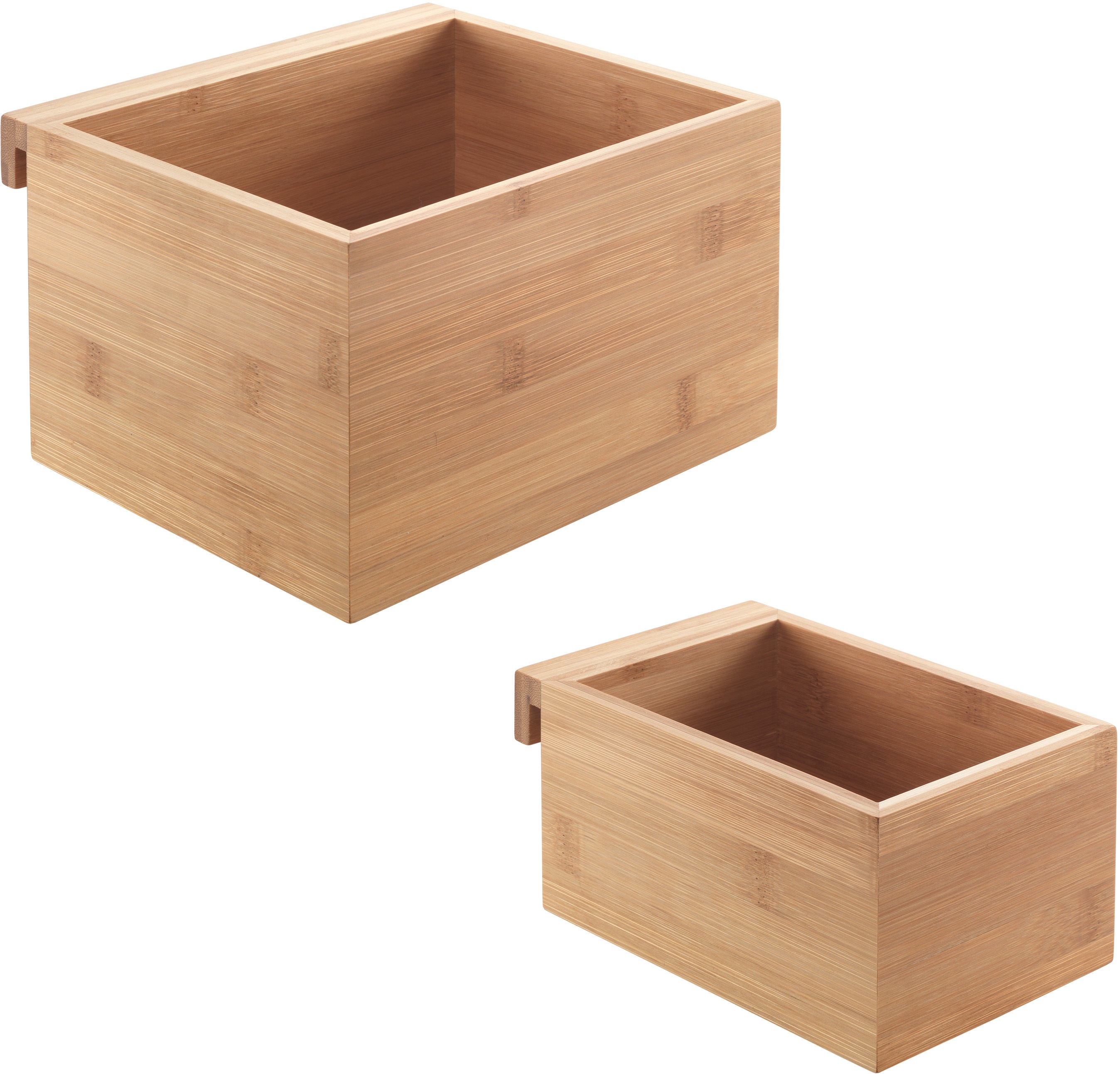 Organizer METALTEX "Mural line", braun, B:21cm H:36cm T:7,5cm, Bambus, Aufbewahrungsboxen, Aufbewahrungsbox, Bambus