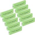 Vhbw - 10x celle batteria sostituisce Panasonic RP-BP62 per lettore CD/Minidisc (1100mAh, 1,2V,