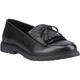 Hush Puppies Verity Kiltie Leather Womens Black Loafers - Size UK 4 | Hush Puppies Sale | Discount Designer Brands