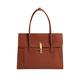 Fashionable handbag with high-end feel and large capacity tote bag for work and commuting shoulder bag38*13 * 29cm (coffee color)