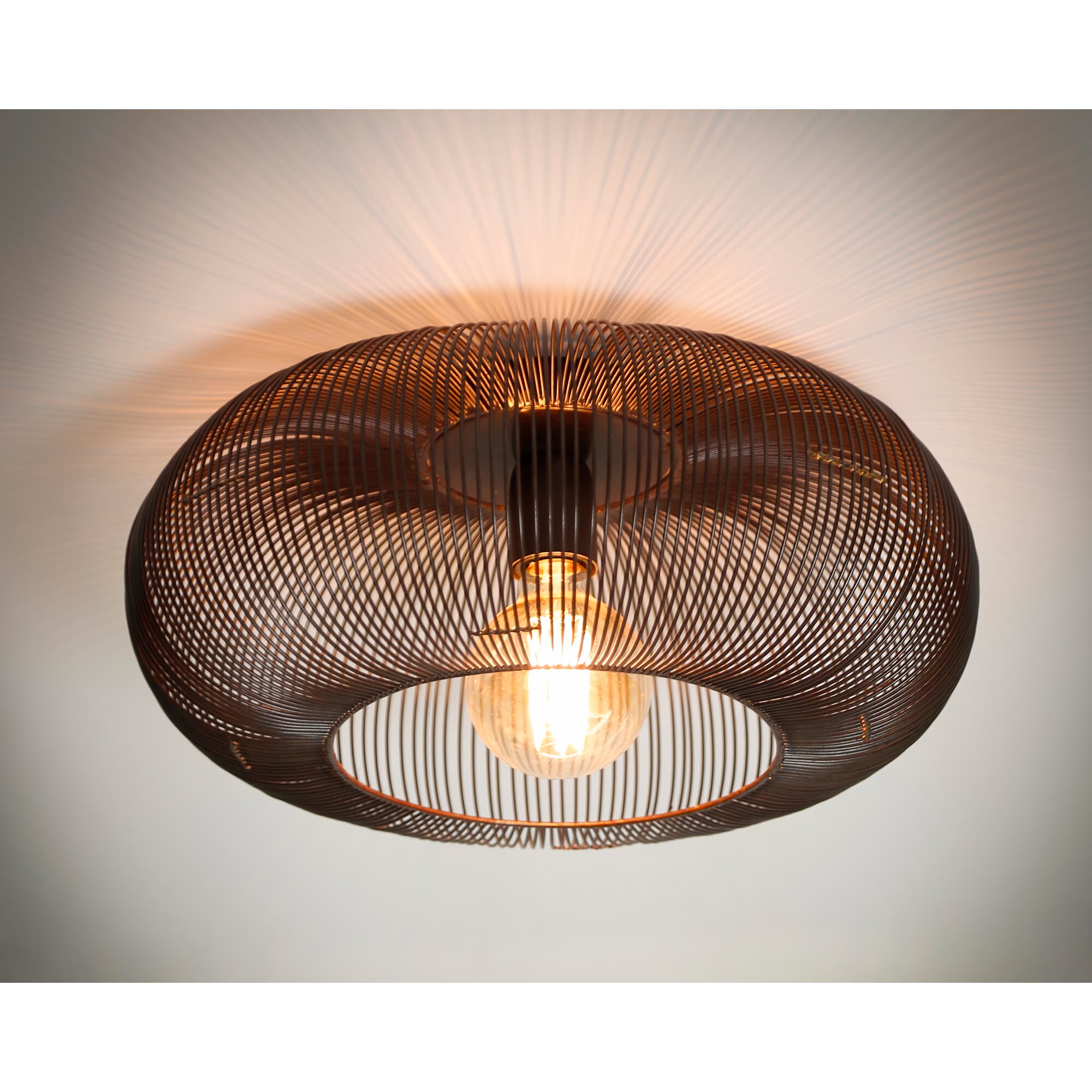 designline »Copper Twist« Pendellampe
