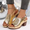 Plus Größe Schuhe für Frauen Sommer Mode Plattform Sandalen Nicht-slip Peep Toe Alias De Mujer 36-43 Heels frauen Schuhe