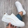 Elegante männer Schuhe Casual Sneaker frauen Weiß Dicken Sohlen Schuhe Schule Student Wanderschuhe