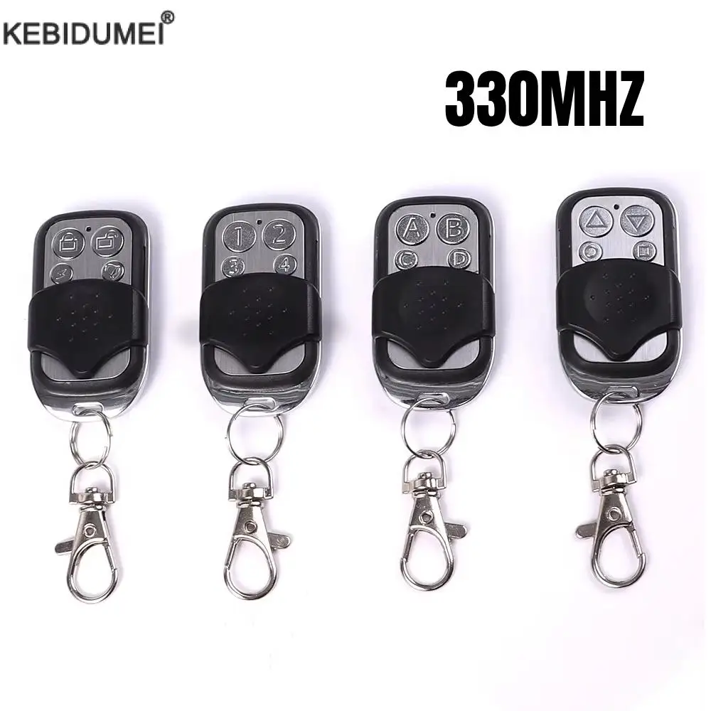 4 Tasten Fernbedienung 330 MHz Garagentor Türöffner Duplikator Kopie Fernbedienung 330 MHz Klon Klonen Code Auto Image