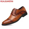 Weben Formale Schuhe Für Männer Braun Leder herren Schuhe Mode Nähen Elegante Mans Herbst Schuhe