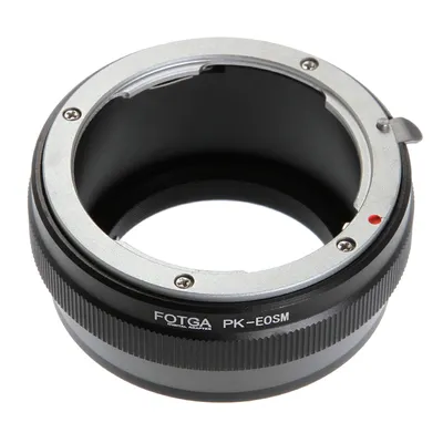 FOTGA Lens Mount Adapter for Pentax K/PK Mount Lens to For Canon EOS M EF-M M2 M3 M5 M6 M10 M50 M100 Mirrorless Camera Adapter