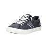 Sneaker MUSTANG SHOES "Mustang Shoes Sneaker Lederimitat/Textil", Herren, Gr. 42, blau (navy), Lederimitat, Textil, casual, Schuhe