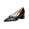 Pumps HÖGL "Högl Pumps Leder", Damen, Gr. 39, schwarz, Leder, casual, Schuhe
