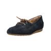 Bootsschuh PAUL GREEN "Paul Green Halbschuhe Veloursleder", Damen, Gr. 40,5, blau (dunkelblau), Veloursleder, casual, Schuhe
