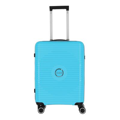 Hartschalen-Trolley TRAVELITE "ORBITA, verschiedene Größen und Farben", Gr. B/H/T: 39cm x 55cm x 20cm 37 l, blau (türkis), Polypropylen, unifarben, leicht glänzend, casual,Basic,modisch, Koffer, Reisegepäck Koffer Hartschale TSA-Schloss Image