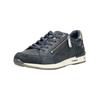 Sneaker MUSTANG SHOES "Mustang Shoes Sneaker Lederimitat", Herren, Gr. 46, blau (navy), Lederimitat, casual, Schuhe