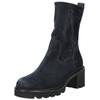 Stiefelette PAUL GREEN "Paul Green Stiefelette Veloursleder", Damen, Gr. 41, blau, Veloursleder, casual, Schuhe