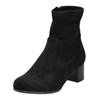 Stiefelette CAPRICE "Caprice Stiefelette Lederimitat", Damen, Gr. 37, schwarz, Lederimitat, casual, Schuhe
