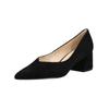 Pumps HÖGL "Högl Pumps Veloursleder", Damen, Gr. 41, schwarz, Veloursleder, casual, Schuhe