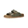 Hausschuh ROHDE "Rohde Hausschuhe Veloursleder", Damen, Gr. 37, grün (olive), Veloursleder, casual, Schuhe