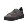 Sneaker HÖGL "Högl Sneaker Veloursleder", Damen, Gr. 39, grau (iron), Veloursleder, casual, Schuhe