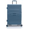 Hartschalen-Trolley HEYS "ReNew, verschiedene Größen und Farben", Gr. B/H/T: 43cm x 65,5cm x 27,7cm 81 l, blau (ocean), Kunststoff, clean, matt, casual,Basic, Koffer, Koffer Reisegepäck herausnehmbares Innenfutter Volumenerweiterung