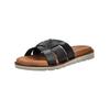 Pantolette CAMEL ACTIVE "camel active Pantoletten Leder", Damen, Gr. 36, schwarz, Leder, casual, Schuhe