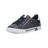 Sneaker MUSTANG SHOES "Mustang Shoes Sneaker Lederimitat", Herren, Gr. 41, blau (navy), Lederimitat, casual, Schuhe