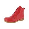 Schnürstiefelette ANDREA CONTI "Andrea Conti Stiefelette Leder", Damen, Gr. 40, rot (chili), Leder, casual, Schuhe