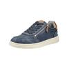 Sneaker MUSTANG SHOES "Mustang Shoes Sneaker Lederimitat", Herren, Gr. 42, blau (dunkelblau), Lederimitat, casual, Schuhe