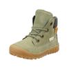 Schnürstiefelette PEPINO "Pepino Stiefelette Leder/Textil", Damen, Gr. 28, grün (hellgrün), Leder, Textil, casual, Schuhe