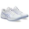 Hallenschuh ASICS "GEL-TASK 4", Gr. 39,5, weiß, vapor, Synthetik, sportlich, Schuhe