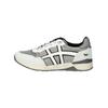 Sneaker MUSTANG SHOES "Mustang Shoes Sneaker Lederimitat/Textil", Herren, Gr. 44, grau (weiß, grau), Lederimitat, Textil, casual, Schuhe
