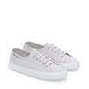 Sneaker SUPERGA "3750 LEGGERA", Gr. 37, grau silber, Textil, sportlich, Schuhe