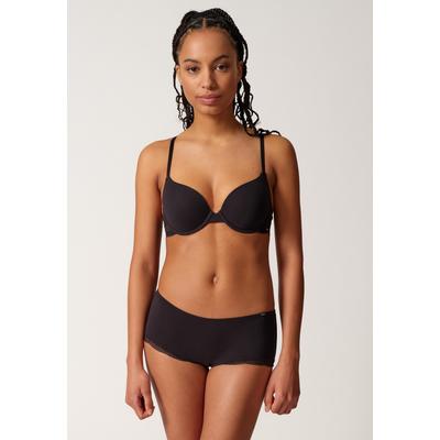 Schalen-BH SKINY "Classicotton", Damen, Gr. 85, Cup B, schwarz, Obermaterial: 94% Baumwolle, 6% Elasthan. Spitze: 85% Polyamid, 15% Elasthan, casual, BHs, Feine Spitze an der Unterbrust Image