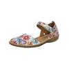 Riemchensandale JOSEF SEIBEL "Josef Seibel Sandalen Leder", Damen, Gr. 38, bunt (multi), Leder, casual, Schuhe