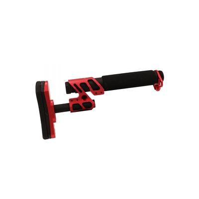 ODIN Works Zulu Collapsible Stock w/ Padded Pistol Buffer Tube - Rd OS-ZULU-KIT-RED