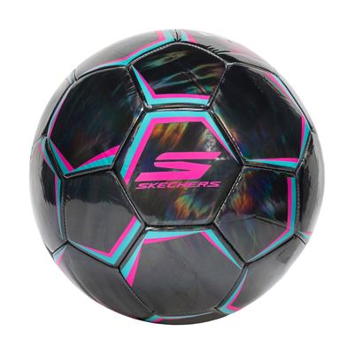 Skechers Hex Shadow Size 5 Soccer Ball | Black/Pink | Rubber