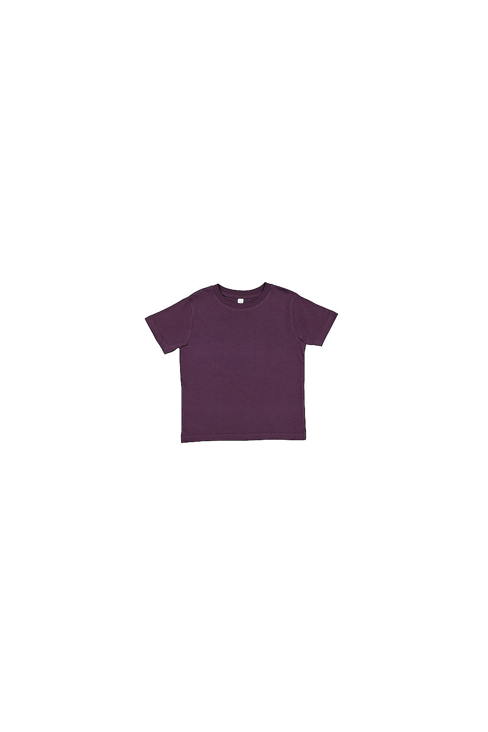 Rabbit Skins 3321 Toddler Fine Jersey T Shirt in Plum size 4 | Cotton LA3321, RS3321