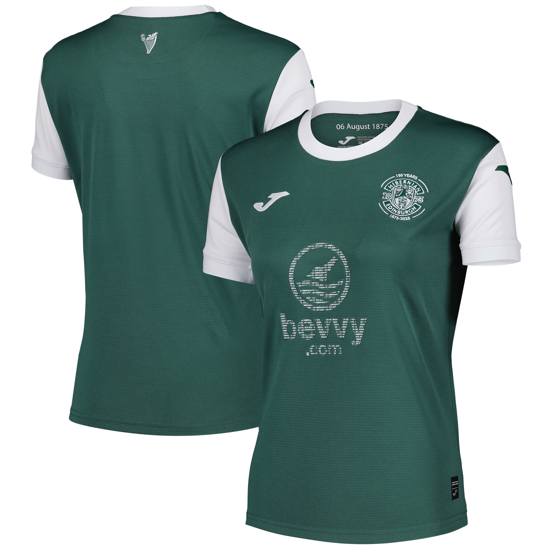 Maillot Domicile Hibernian Joma 25/26 - Femme
