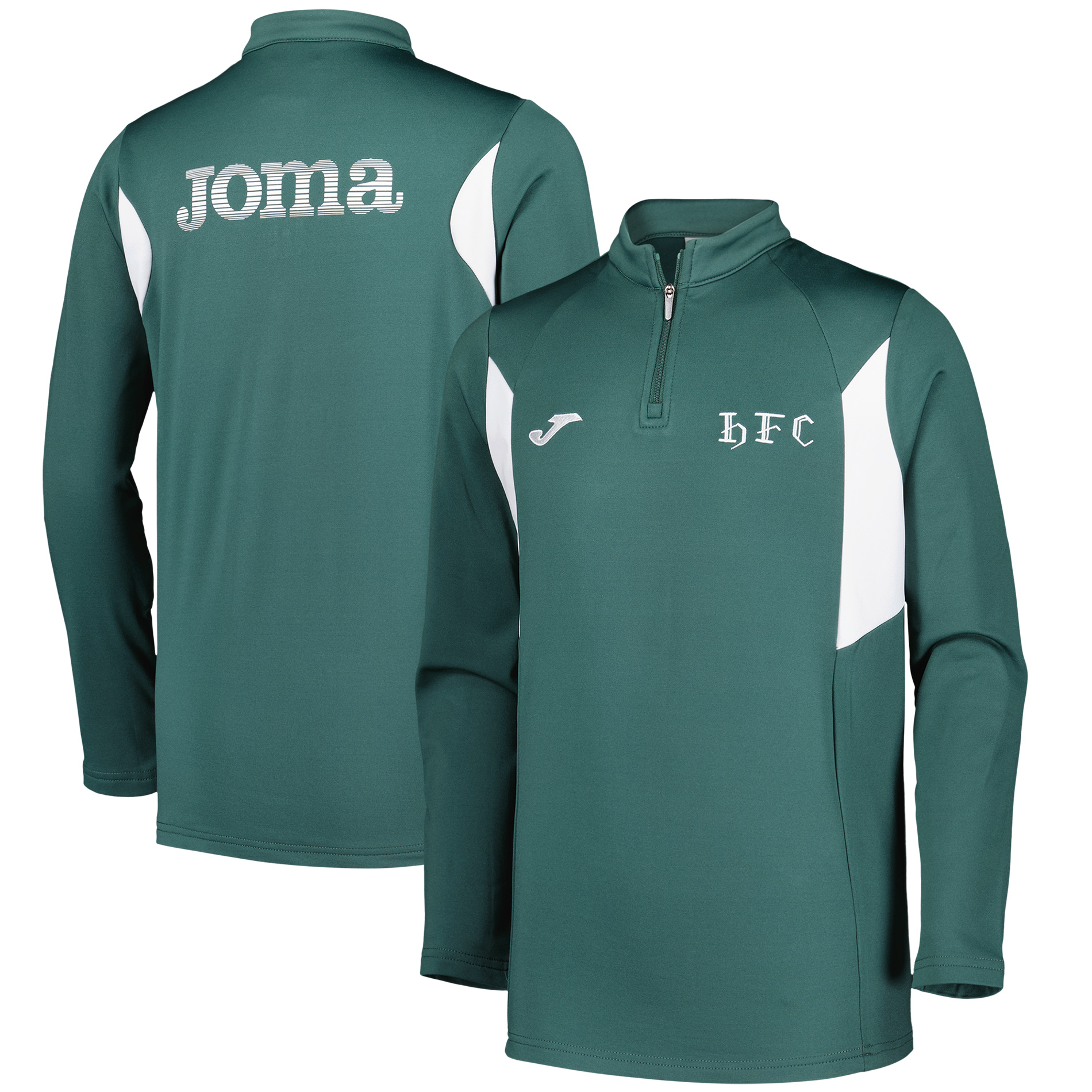 Hibernian Joma Spieler Midlayer Trainingsoberteil - Grün - Kinder Image