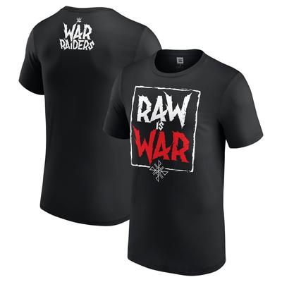 Herren T-Shirt „The War Raiders Raw Is War“ in schwarz Image