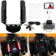 Moto LED Indicatori di direzione Parafango Posteriore Estensione Fascia Per Harley Touring Road King Street Glide FLHTK FLHR 2014-up