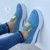 Frauen Herbst Turnschuhe Casual Doppel M Gedruckt Seite Zipper Plattform Schuhe Damen Vulkanisierte
