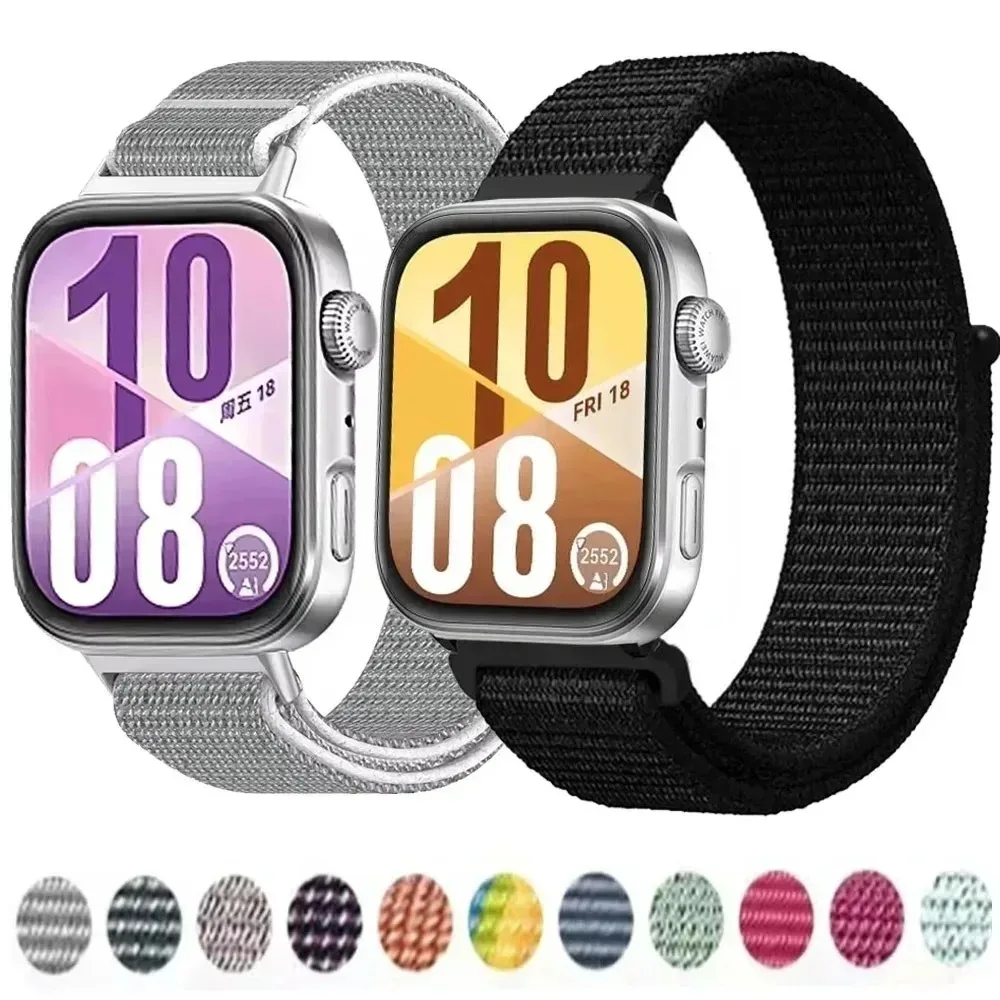 Nylonarmband für Huawei Watch Fit 4/4 Pro Smartwatch, bequemes, atmungsaktives Band, Huawei Watch Fit 3/4/4 Pro Armbandzubehör Image