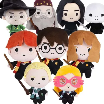 20/25 cm Harry Potter Plüschtier Schal Ron Film TV Charakter Puppe Weiche Füllung Gefüllte Figur Sammlerstück Geschenkset