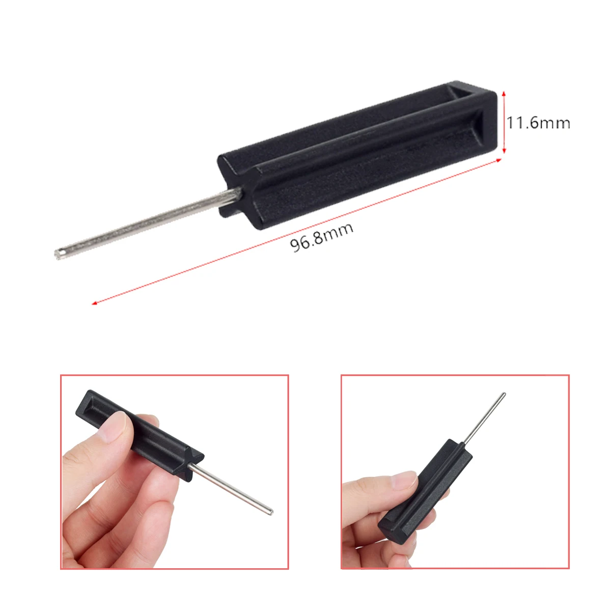 Taktisches Demontagewerkzeug für Glock G17 19 22 25 26 27. Frontvisier-Werkzeug. Zerlegen Sie das Stempelkit. Rutsche und Rahmen. Waffenmacher Image