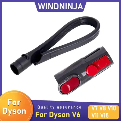 Flexibler Verlängerungs-Fugenaufsatz für Dyson V6 V7 V8 V10 V11 V15 Staubsauger mit Schnellwechsel-Konverter-Adapter-Werkzeug Image