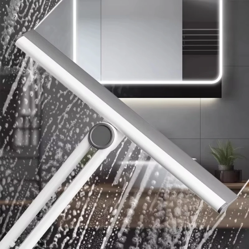 Haushalt Klapp Wischen Glas Wischer r Silikon Schaber Waschen Wischer Glas Sauber Boden Fenster Glas Reinigung Werkzeug Wasser Wand Image