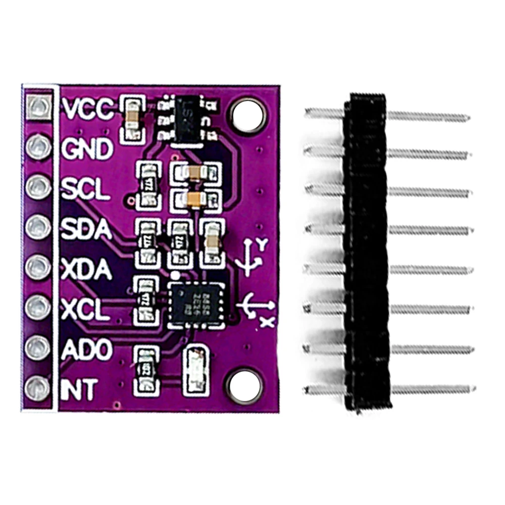 QMI8658 Sensormodule für BMI160 6-Achsen 6DFO Ersatz für MPU6050 8PIN C Gyro Evaluation Boards/QMI8658A Image