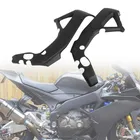 Copertura del telaio in fibra di carbonio Protezione della carenatura laterale per Aprilia RSV4 2009 -2012 2013 2014 2015 2016 2017 2018 2019