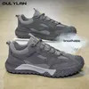 2025, Bestseller, atmungsaktive Freizeitschuhe, Wanderschuhe mit dicken Sohlen, Herrenschuhe,